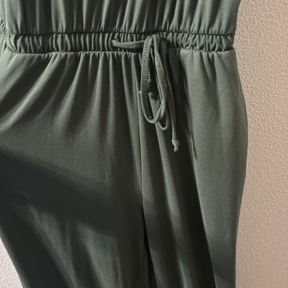 All threads green tank top jumpsuit size medium - Picture 2 of 6